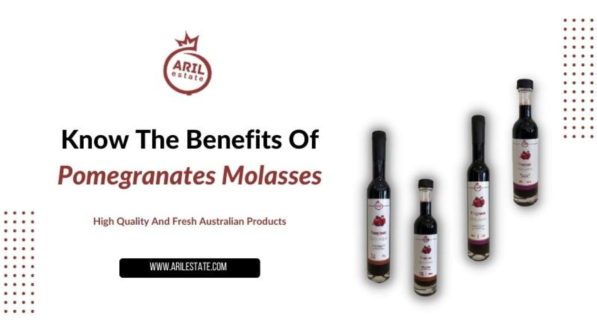 Know The Benefits Of Pomegranates Molasses
